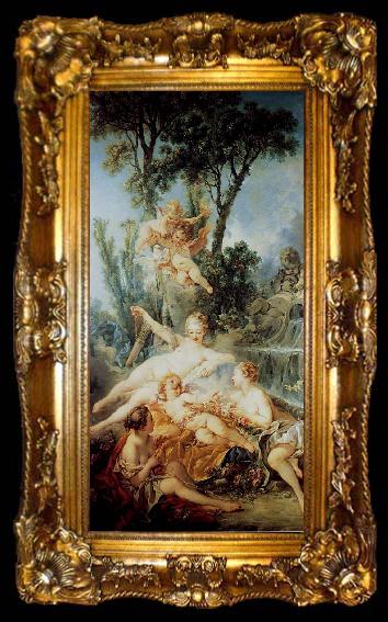 framed  Francois Boucher Jupiter captured, ta009-2